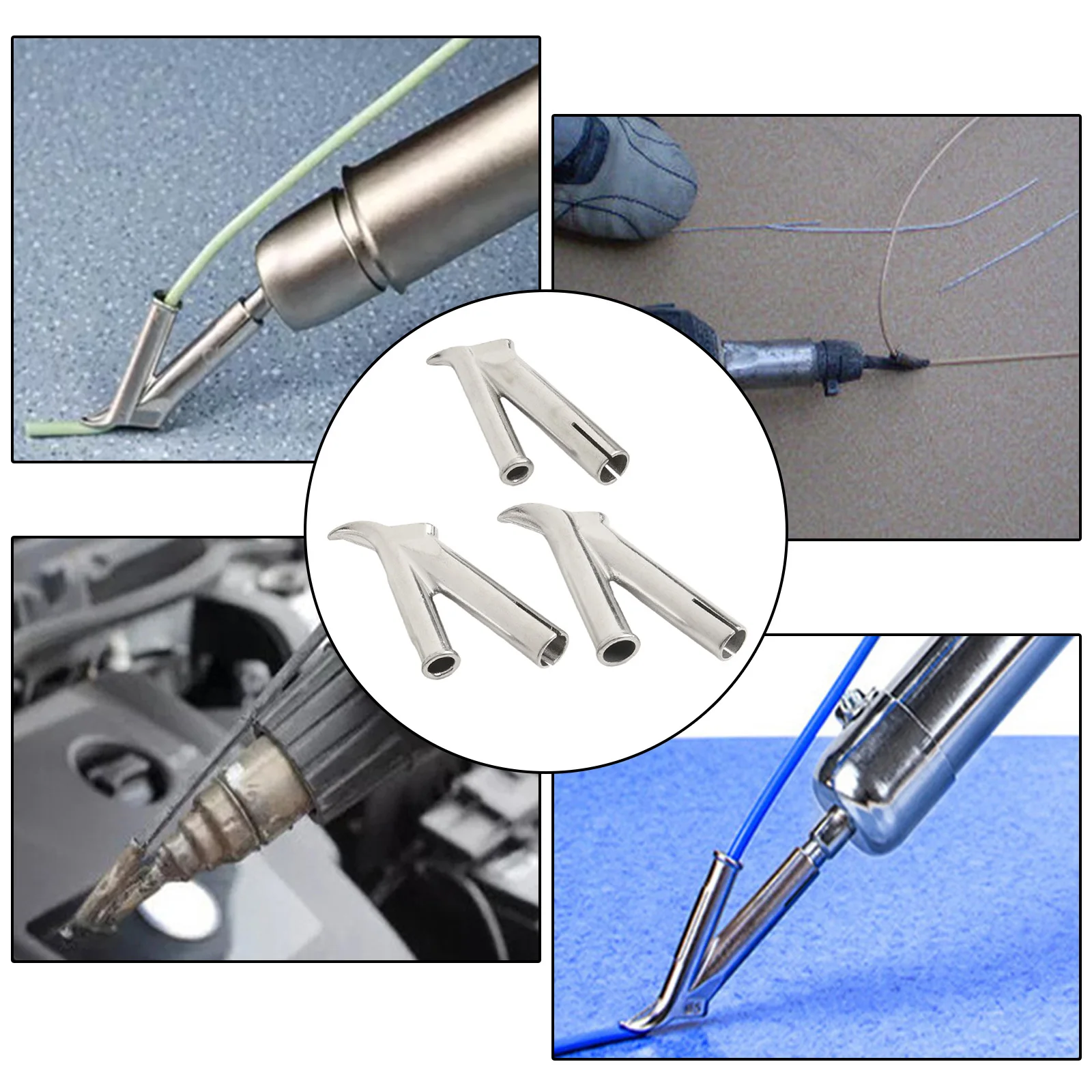 

4mm Hot Air Tool Welding Nozzle For Plastic Welding Nozzles PVC Welding Tip Versatile Application For Heat Tools