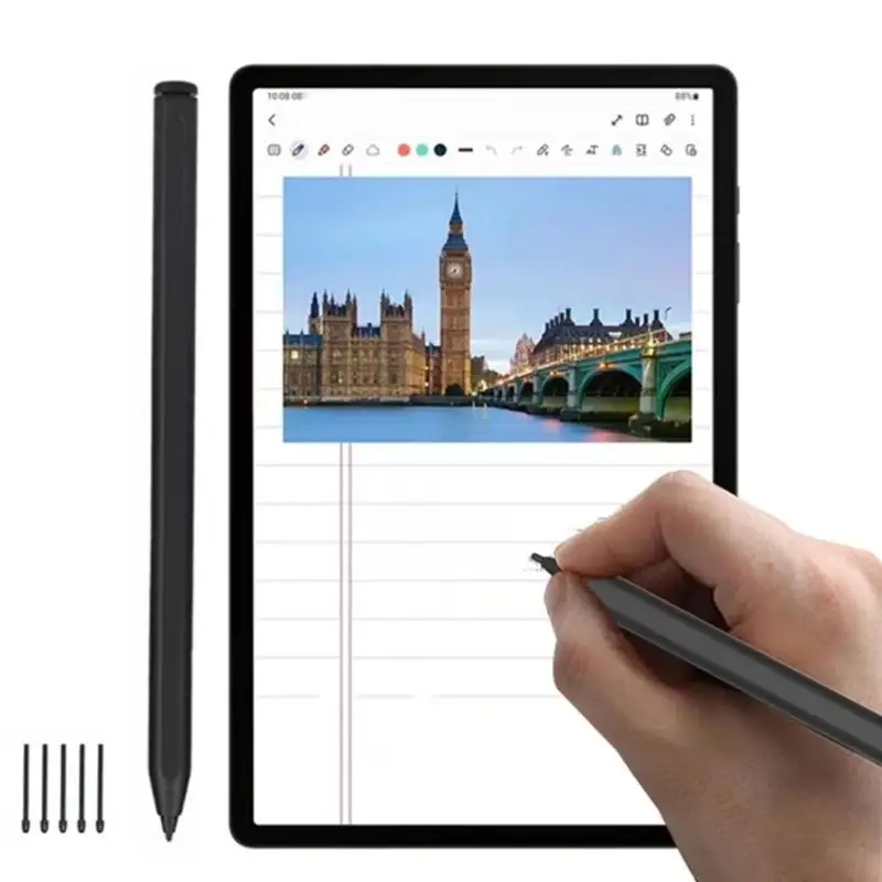 

652F Universal Touches Pen 4096 Pressure Sensitive Tip And Ergonomic Grip For Remarkable 2 Digital Note Taking