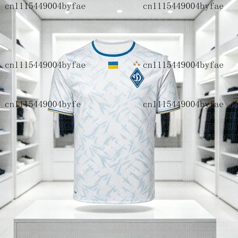 2026 Ukraine Fußball-T-Shirt 26 Neues Dynamo Kyiv Fußballtrikot Erwachsenen-Sport-T-Shirt Kinder-Fußball-Trainings-Familien-Kinder-T-Shirts