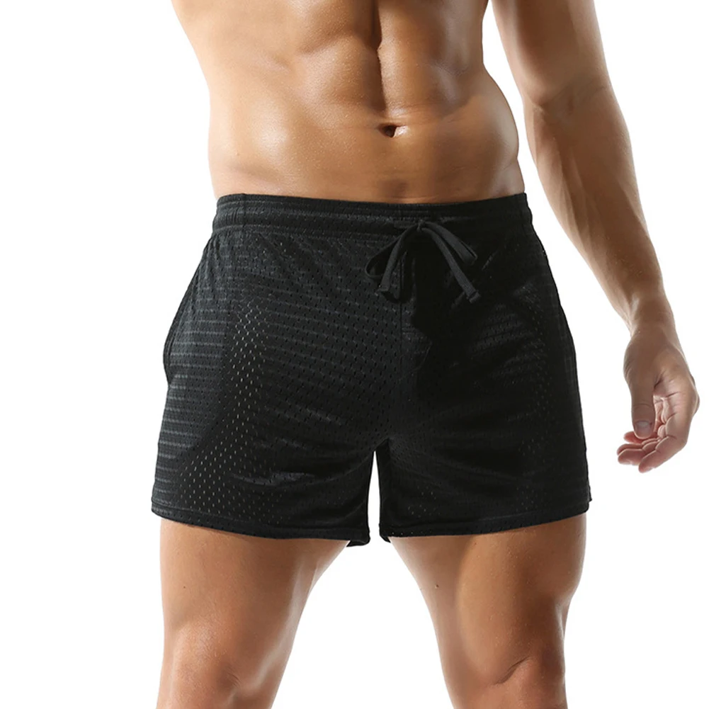 Casual Wear Gym Use Mesh Boxers Mid-rise Briefs Comfortable Mens Briefs Sexy Shorts Comfortable Fit Regular Length Clothing