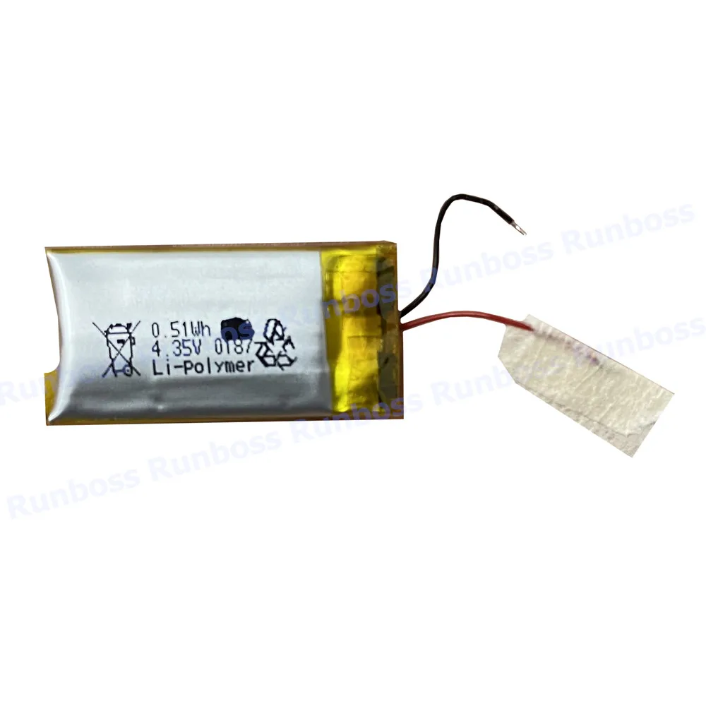2PCS/Lot New Li-Polymer 3.7V Rechargeable Battery for Shokz