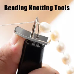 XUQIAN Bead Knotting Tool Create Secure Knots Pearl Jewelry Making Knotters Tool for DIY Jewelry Pearl Stringing Beading Tools