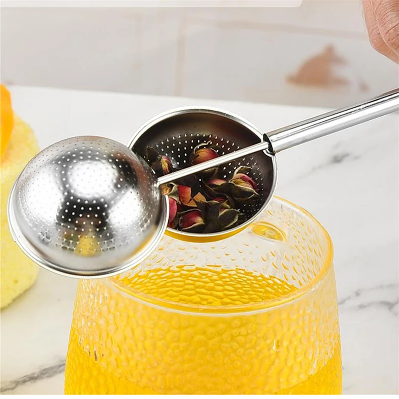 Kitchen Accessories New Tea Strainer Amazing Stainless Steel Infuser Pipe Design Touch Feel Holder Tool Tea Spoon Infuser Filter
