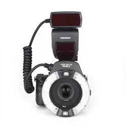 YONGNUO TTL YN14 EX YN14EX II LED Macro Ring Flash Speedlite Light  Canon EOS 1Dx 5D3 6D 7D 70D 80D Cameras Or Sony Camera