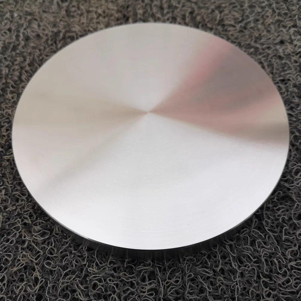 Stainless Steel Disc Ornament Metal Round Cake Paperweight Calligraphy Painting Fixed Industrial Machining Laboratory Consumable