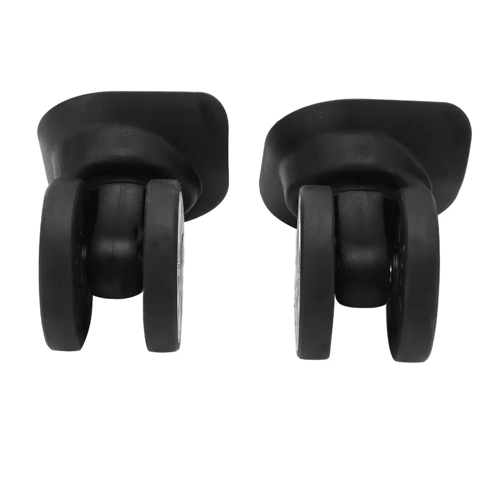 

1 пара износостойких поворотных колес для багажа с высоким подшипником, бесшумные универсальные поворотные колеса, ролики для чемодана, ремонт дорожного чехла