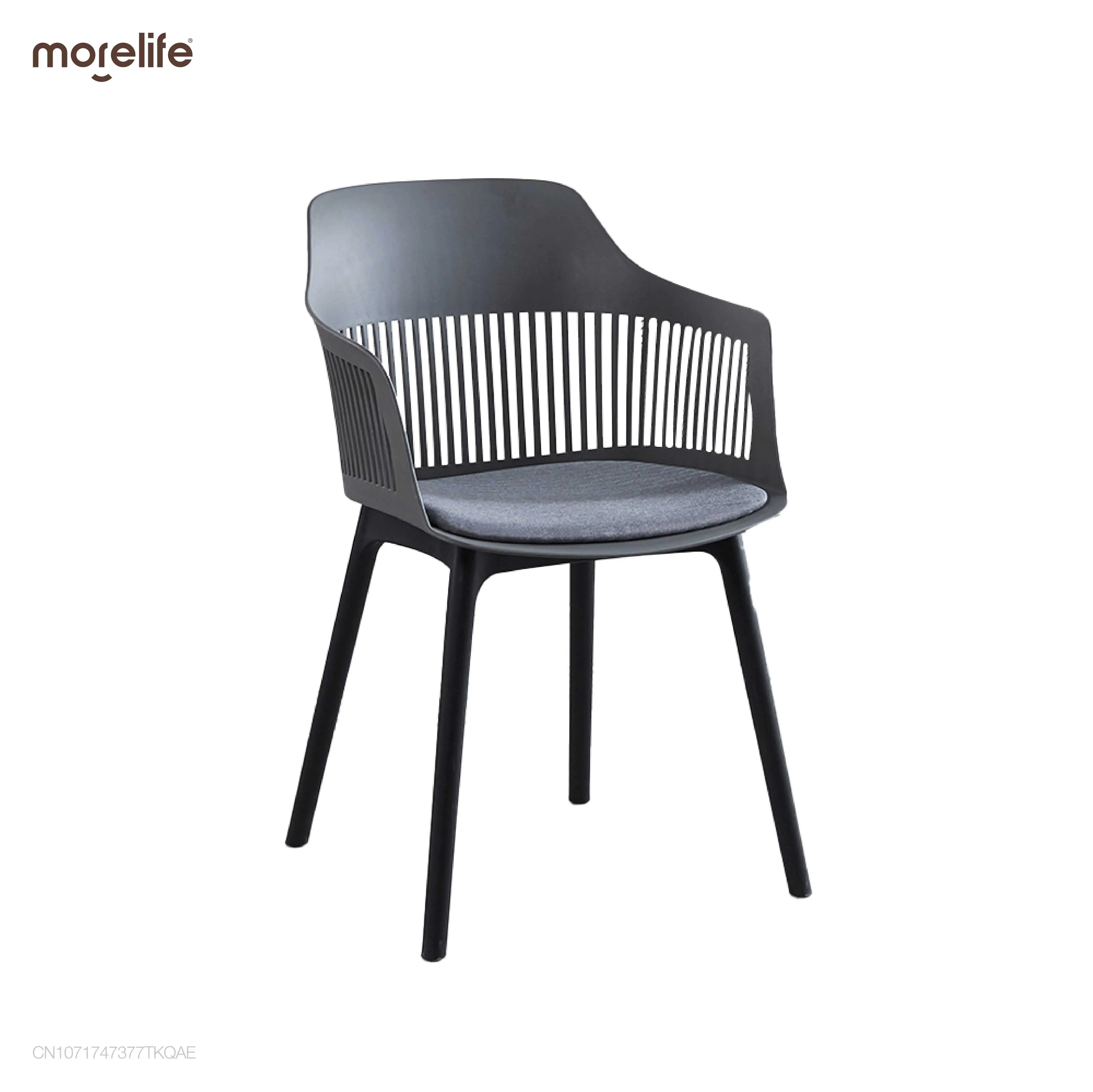 Modern Minimalist Dining Chair Wooden Leg Plastic Luxury Soft Chair Ergonomic, Toilet Chair Restaurant Coffee Shop Furniture