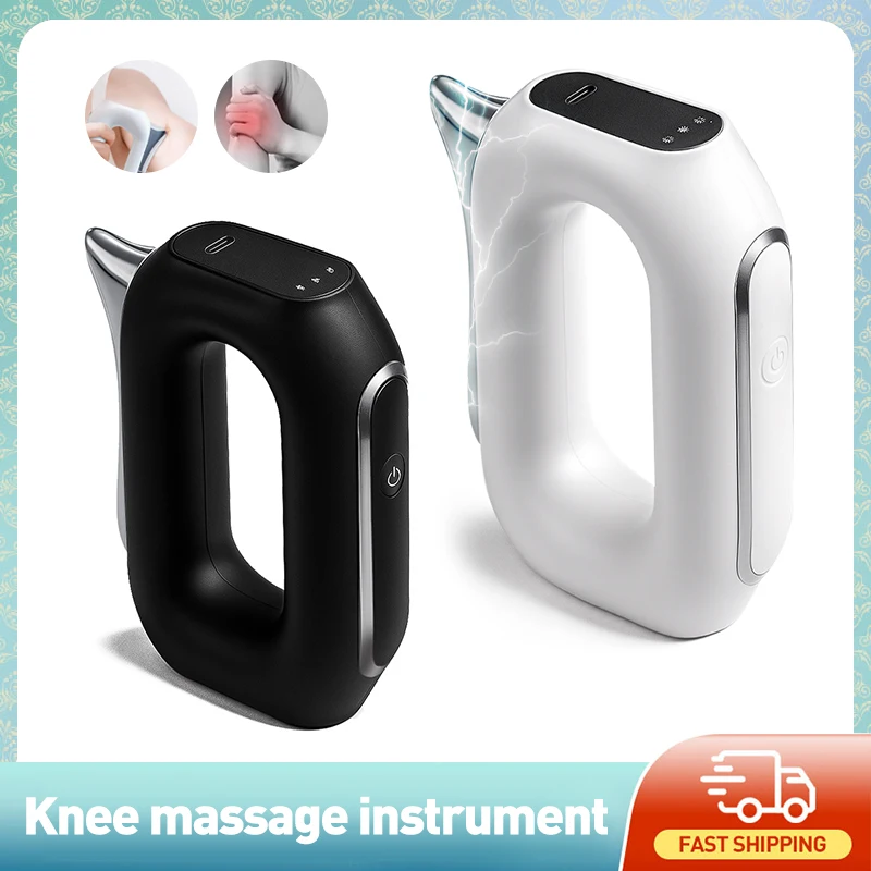 

EMS Electric Fascia Massager Micro Current Vibration Scraping Deep Tissue Compression Muscle Relaxation Body Massage Knife