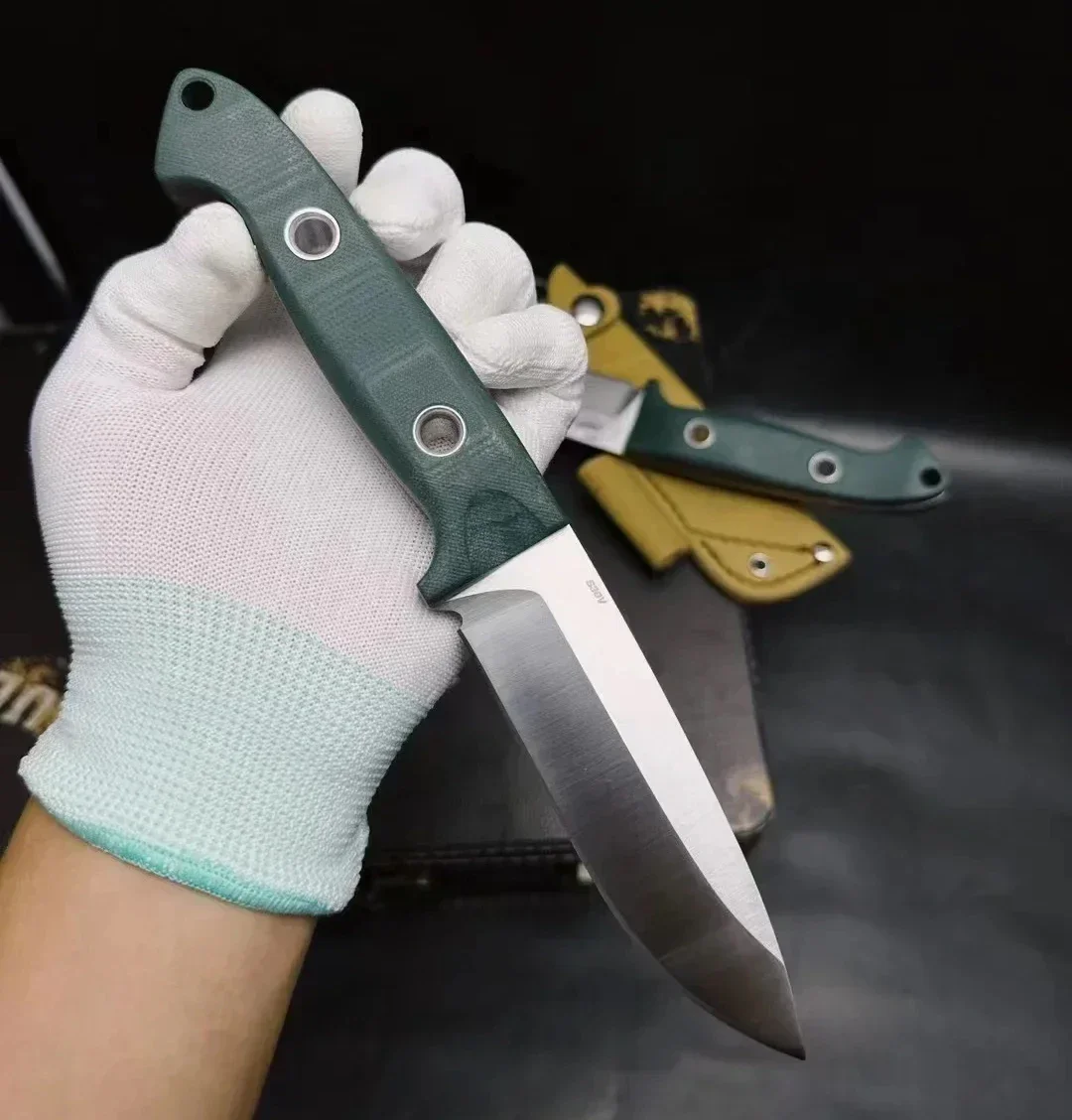 BM162 Jungle Straight Faca CPM-S30V Blade G10 Handle EDC Multi Survival Tool Knives view 2