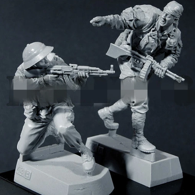 1/35 Scale Vietnam War Resin Soldier Figure Kit Top Secret! MACV-SOG Unassembled Unpainted DIY Toy Scene Figurine