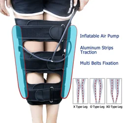 O/X Type Legs Correction Inflated Band Adjustable Air Pressure Bowed Knee Straightening Leg Posture Corrector For Adults Kids