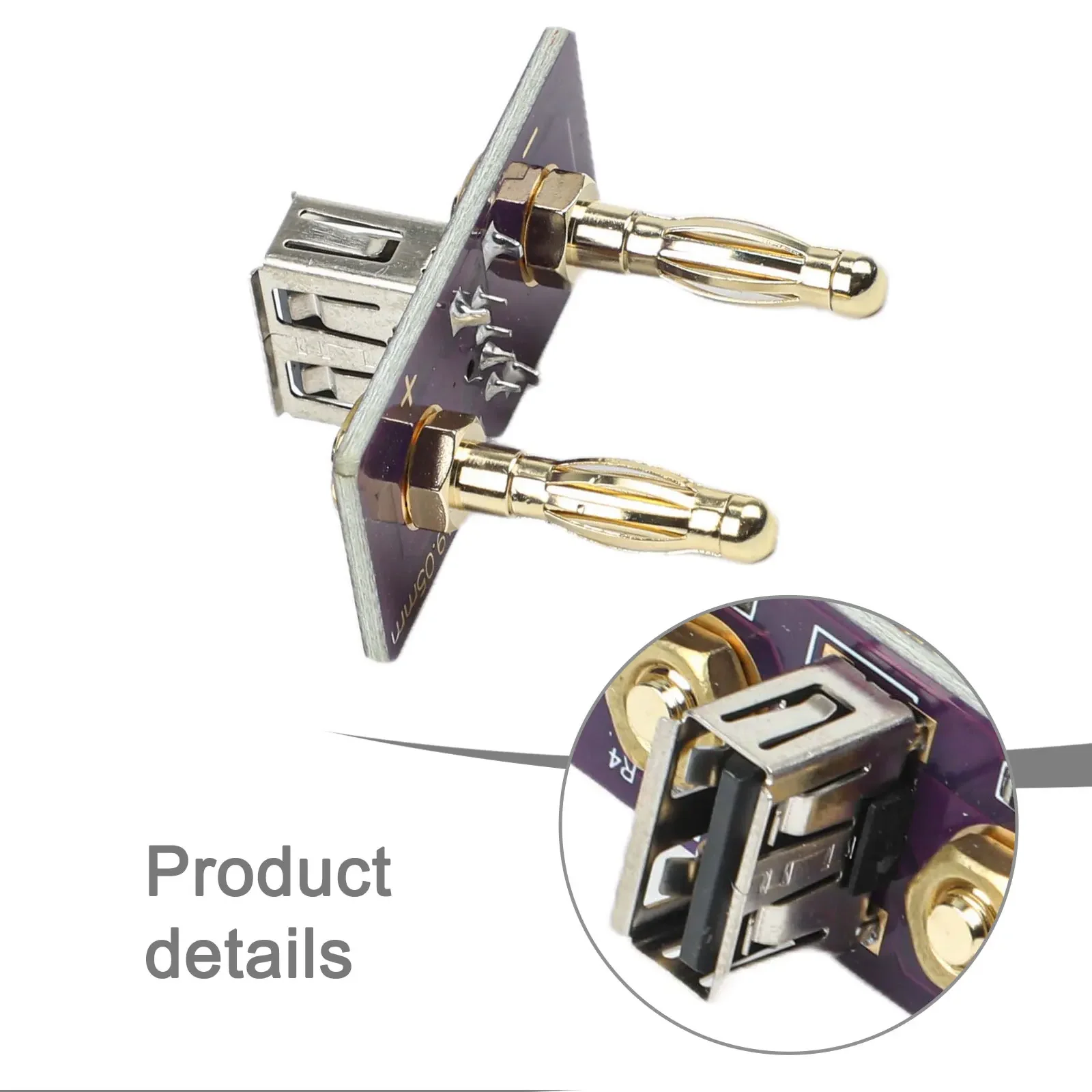 

Charging Setup Red 5V USB Socket Charging Module Module Compatibility 2.4A Charging Current 2A Mobile Charging