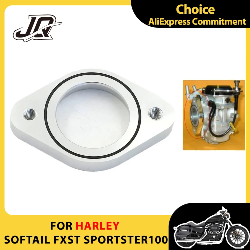 

Choice PRODUCTS CV40MM CARBURETOR ADAPTER Base connector FLANGE gasket FITS For HARLEY Softail FXST Sportster 1000 883 1100