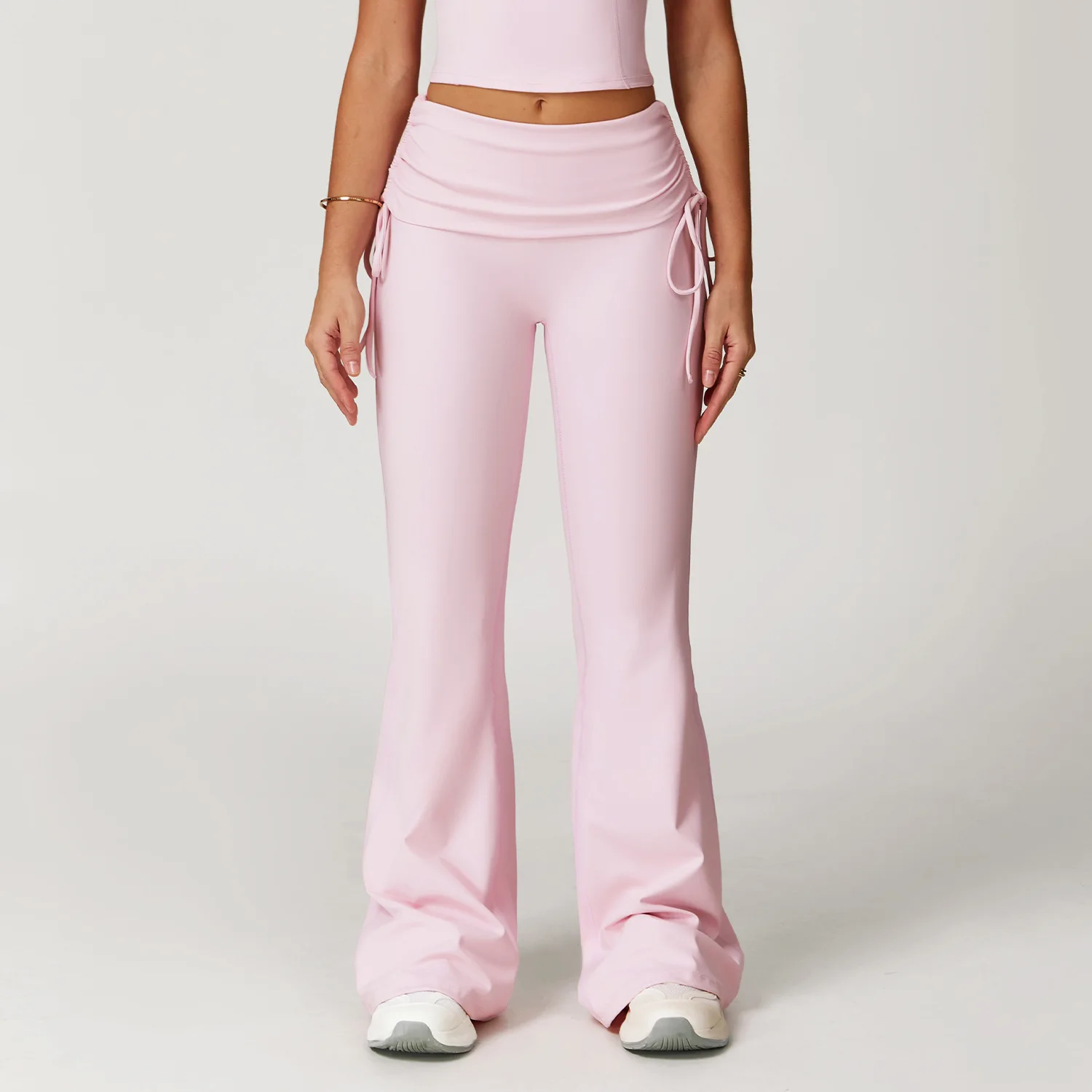 Bell-bottoms High Waist Workout Yoga Leggings Fitness Butt Lifting Scrunch Butt… - Image 6