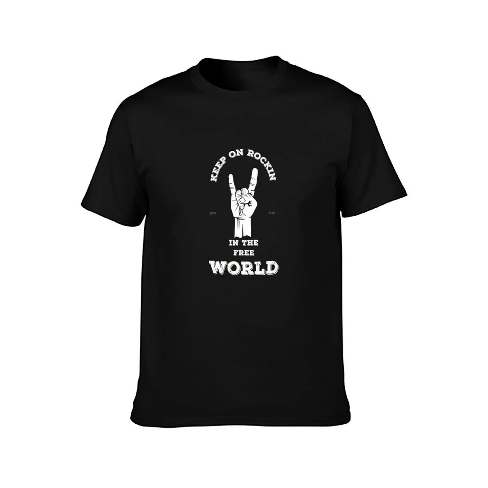 Keep On Rocking In The Free World! T-Shirt Lightweight Running Sports T-Shirt
