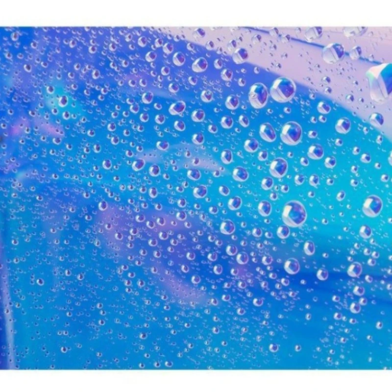 Holographic Iridescent Makeup Bag Portable Waterproof Cosmetic Zippered Toiletry Bag for Travel Women