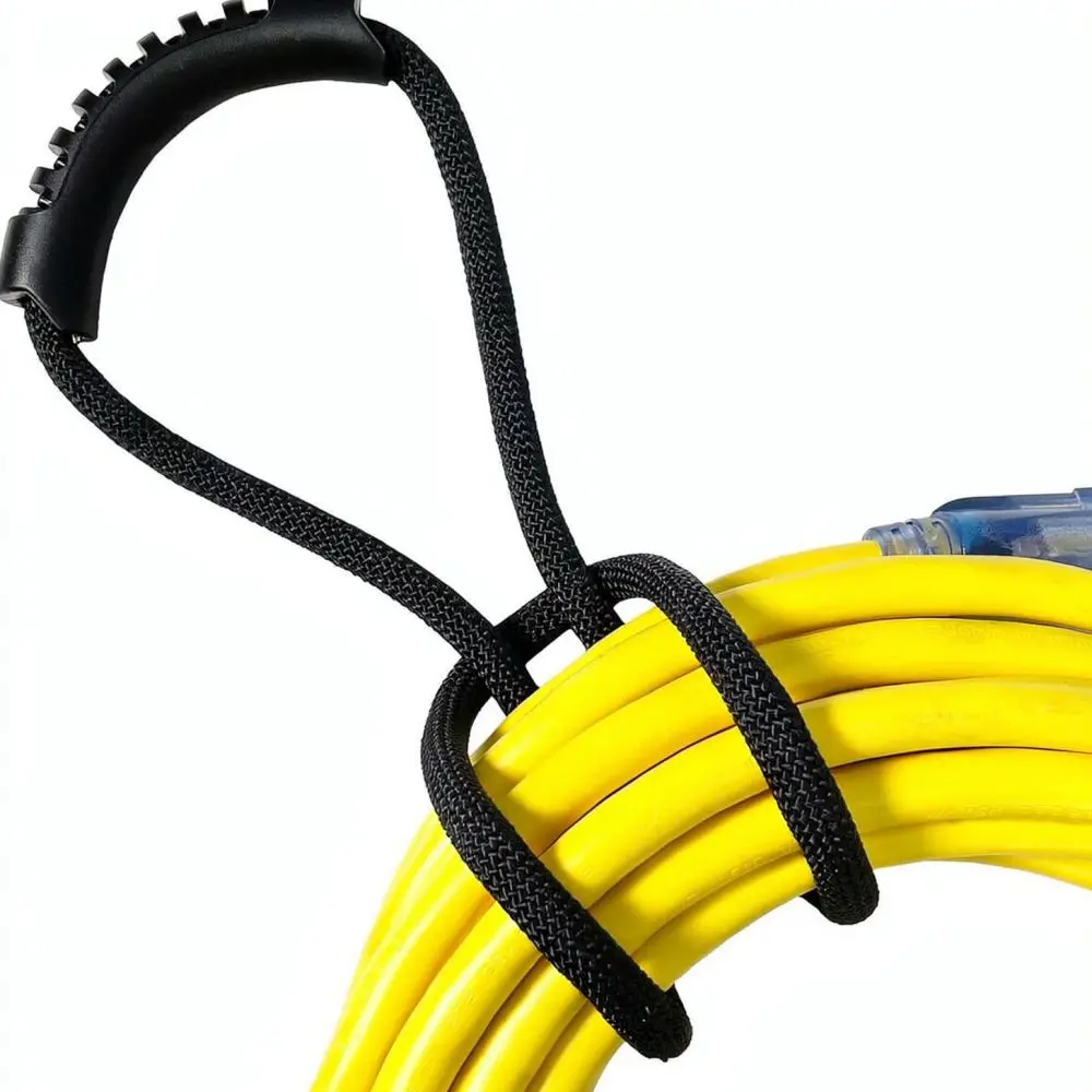 Heavy Duty Nylon Organizer Strap For Cables Wires Pipes Storage Garage Workshop Tool Hanging Rope Management Accessory