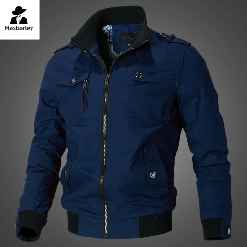 Mode Cargojack Heren Veldjacht Katoenen Winddicht Werkjack Natuurlijk Wandelen Retro Softshell Herfst Jas Kleding Heren