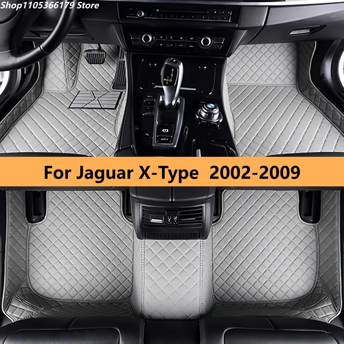 

Car Floor Mat Fit For Jaguar X-Type 2002 2003 2004 2005 2006 2007 2008 2009 Auto Foot Matts Rugs Vehicle Full Set Carpet Pads