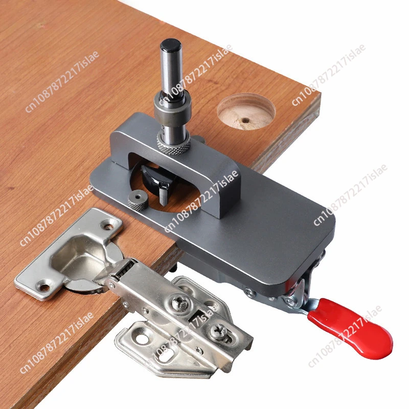 Opener Door Locator Woodworking Jig Hinge Cabinet Carpenter Tool Hole Drilling Concealed Guide 35mm