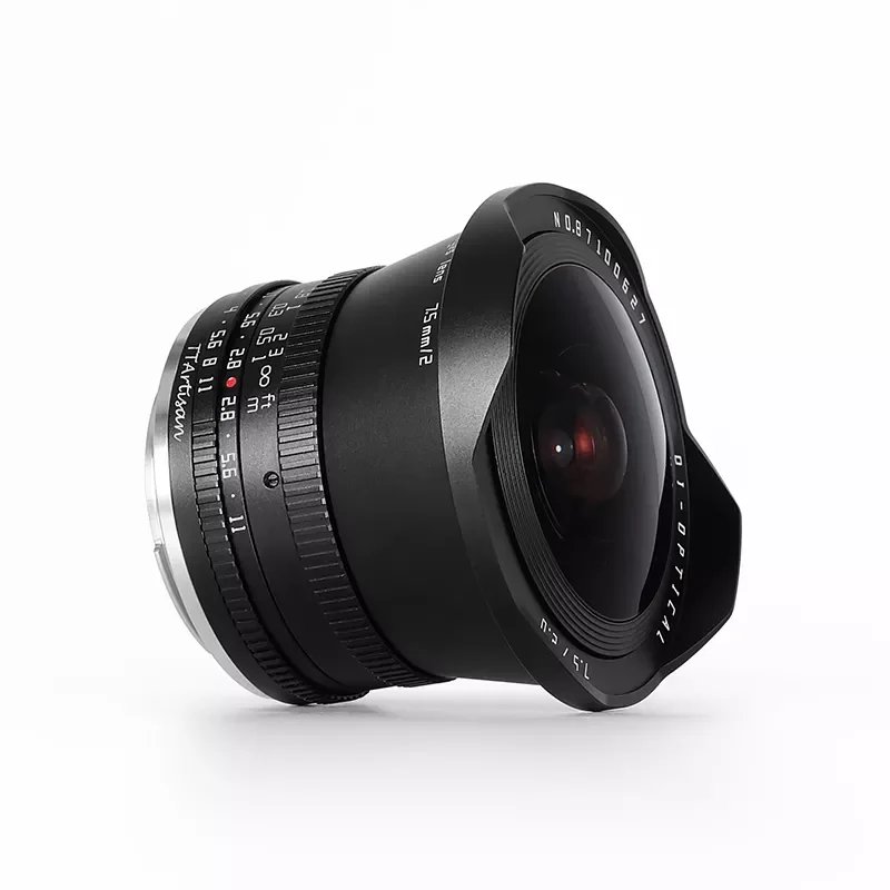 Ttartisan 7,5mm f2 Vergrößerung manueller Fokus Fisheye Kamera objektiv für Kamera mit nd Filter