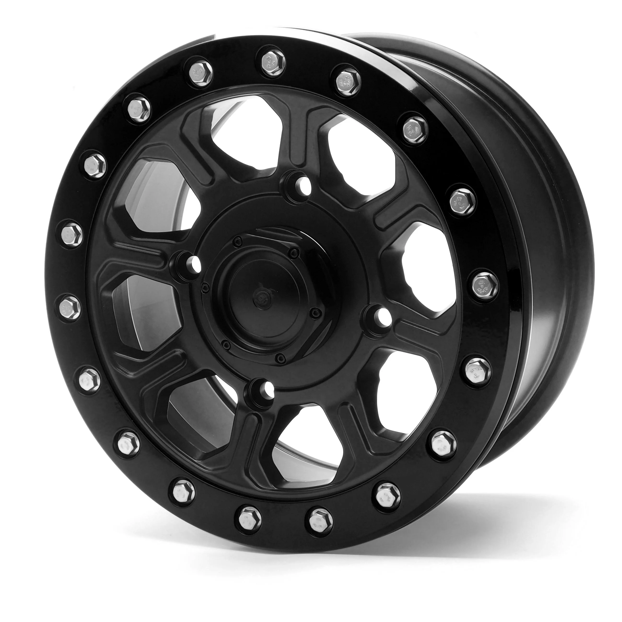 Refit ATV UTV Wheel for X3  4x156 4x136 High Quality Wholesale Black Alloy Wheel