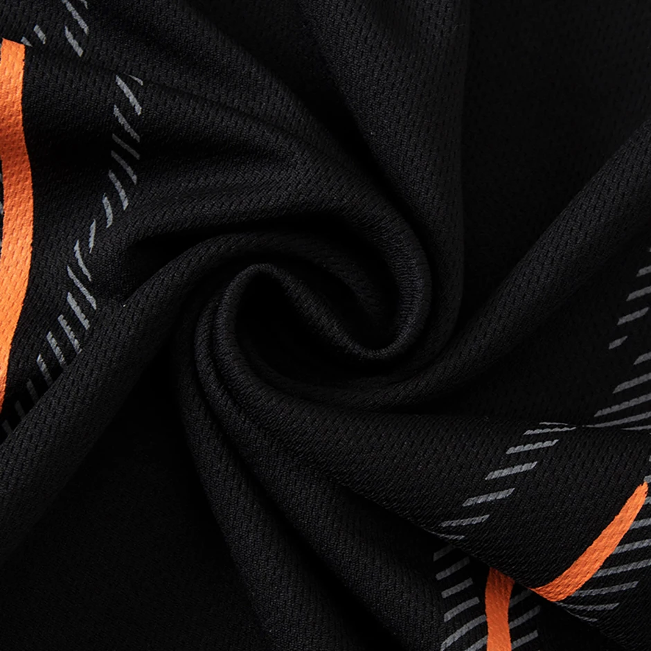 2-teiliger Herren-Sportanzug aus Mesh, atmungsaktiv, schnell trocknend, locker, Übergröße, Laufen, Fitness, Bergsteigen, lässig, kurzärmelige Shorts – Detail 23