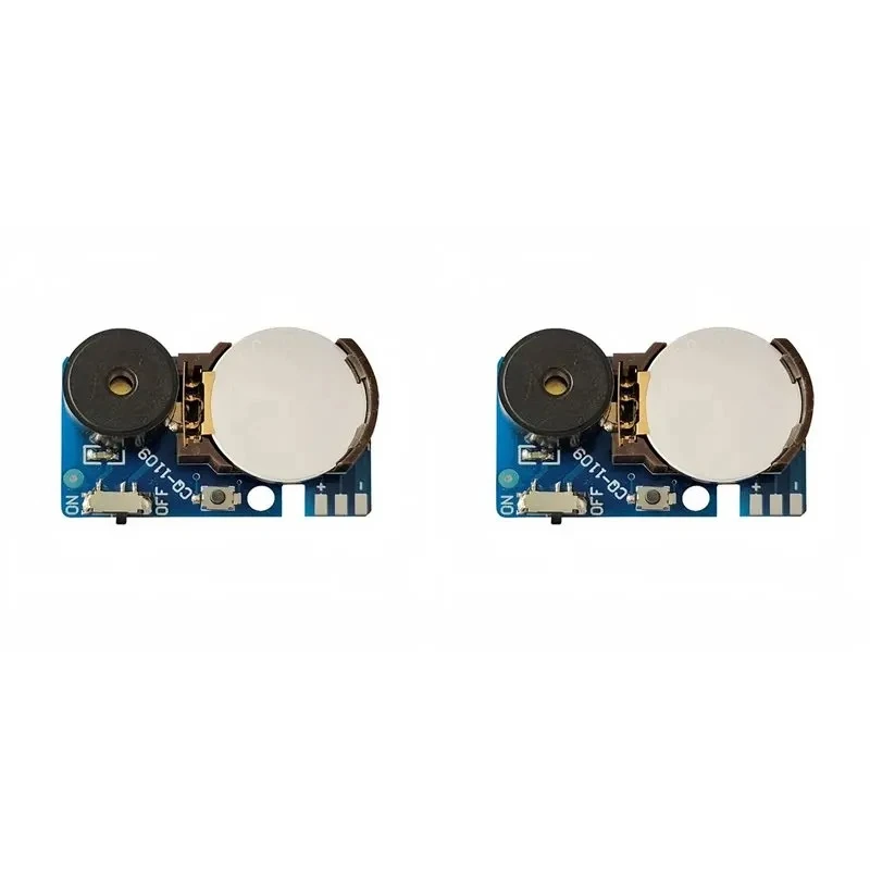 2x Générateur de bruit de cricket pour farces, bruit irritant pour le Poisson d'avril, son agressif continu, bip sonore PCB bleu