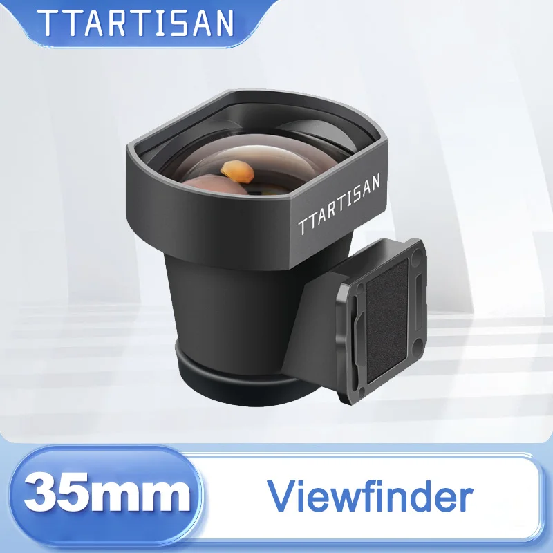 Visor Óptico Externo Universal de 35 mm con Sistema Óptico de Zapata Fría para Sony, Fujifilm, Leica, Eyecup, Visor de 35 mm TTArtisan