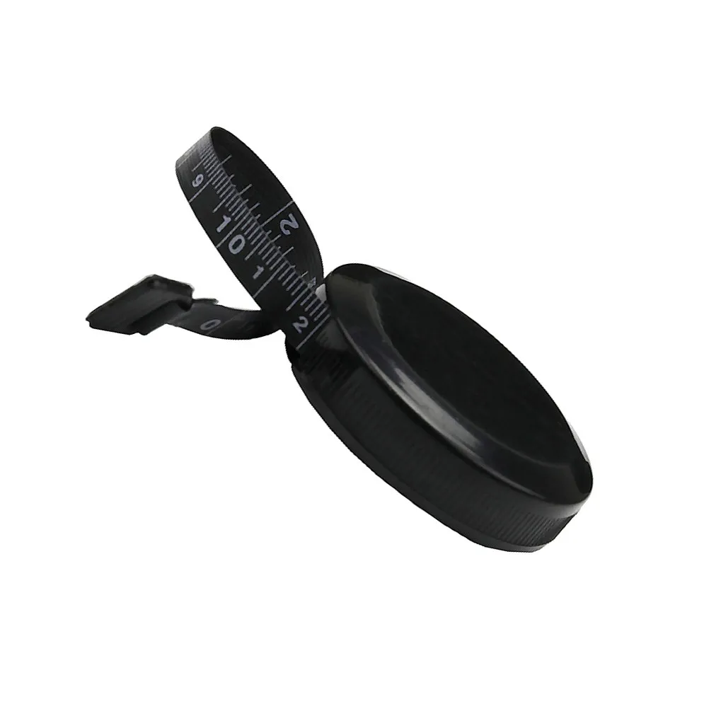 4Pcs 1.5m Retractable Black Tape Measure with Anti-Slip Soft Plastic Case Metric Scale Precision Measuring Tool for Carpenters