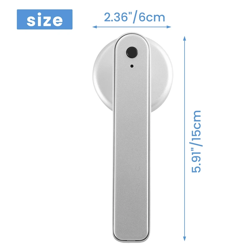 Smart Door Lock Keyless Entry Door Lock Keypad Door Lock with Handle, Fingerprint Door Lock with Tuya APP WiFi Control-A23R