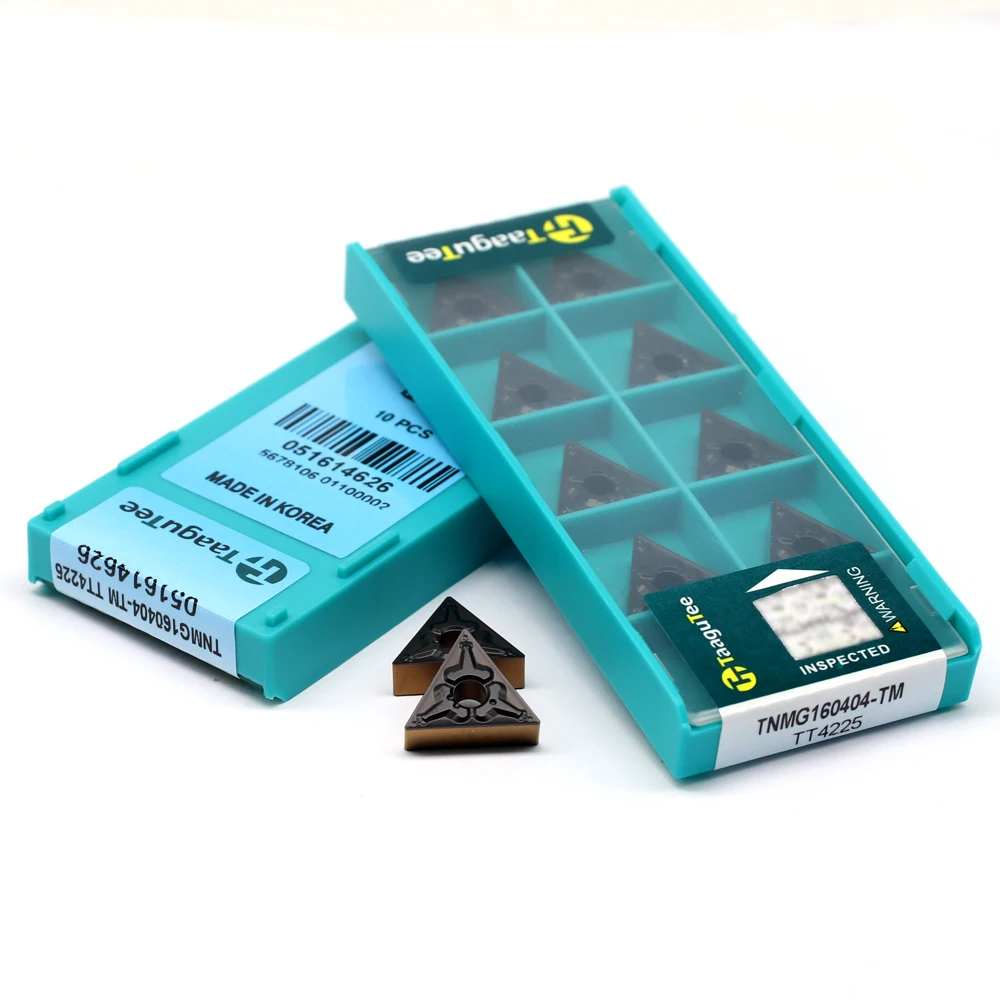 Imagem -04 - Carbide Inserções de Ferramentas de Torneamento Externo para Usinagem de Metal de Aço Ferramentas de Torneamento 10 Pcs Tnmg160404 Tnmg160408 Tnmg160412
