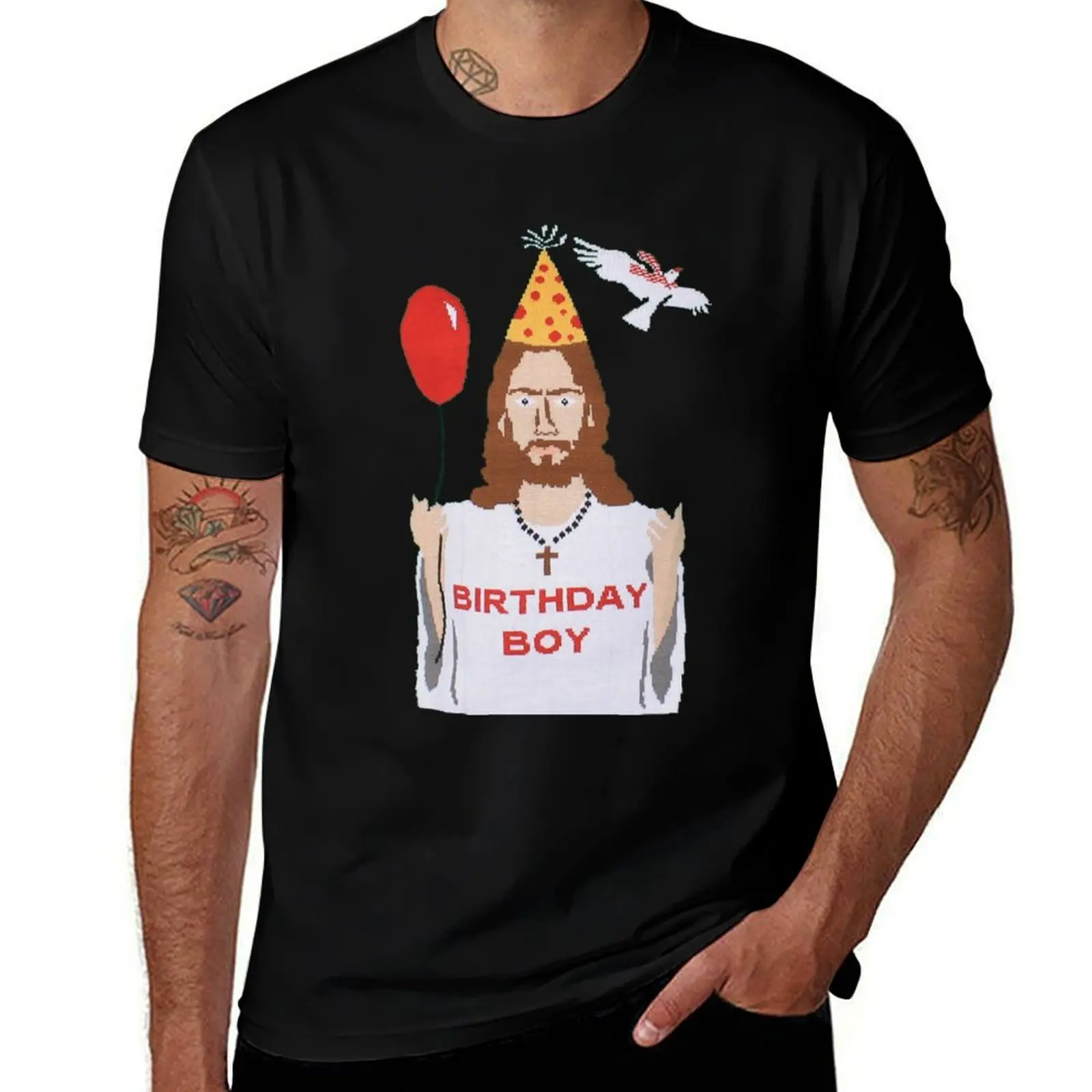 عيد ميلاد الصبي تي شيرت رجل تي شيرت عالية الجودة الفاخرة العلامة التجارية رجل تي شيرت مصمم تي شيرت #1