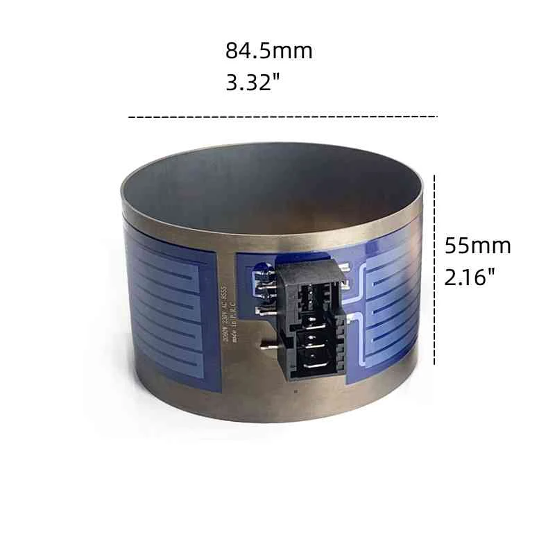 85-55 مللي متر غسالة صحون التدفئة الدائري غسالة صحون التدفئة دورة طبقة سميكة التدفئة الدائري لغسالة الصحون 2080 واط 230 فولت