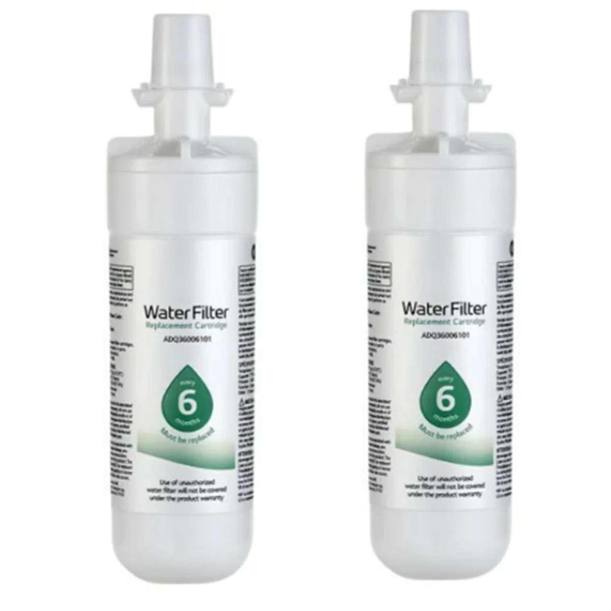 

2 Pcs LT700p Refrigerator Water Filter for 9690/ LT700P Compatible with ADQ36006101 LFX28968ST