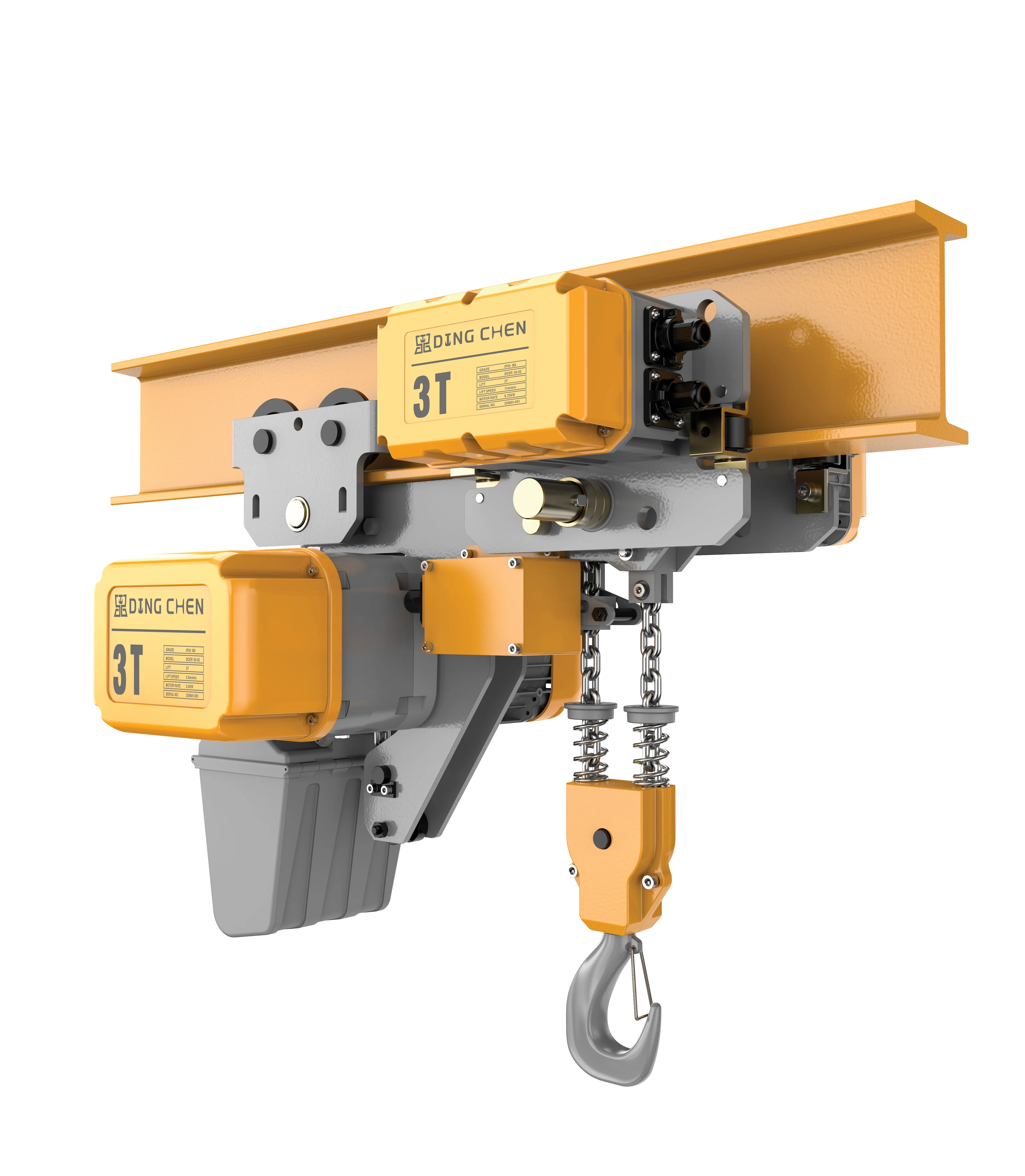 

Электрическая цепь Normal Operation Type 380 В, 3 тонны, с двумя цепями
