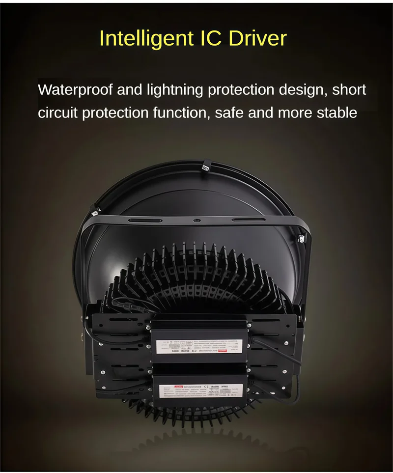 

Lighthouse Lamp High Power 1000W/1200W Gymnasium Crane Pendant Floodlight Outdoor Construction Site Spotlight Searchlight AC220V