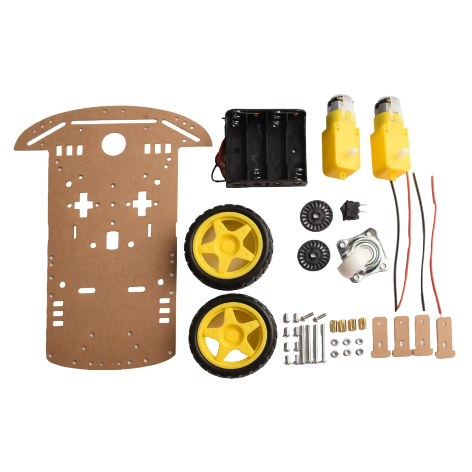 For Arduino Compatible 2WD for Smart Robot Car Chassis Kit with Encoder and Battery Box Enhance Your DIY Skills