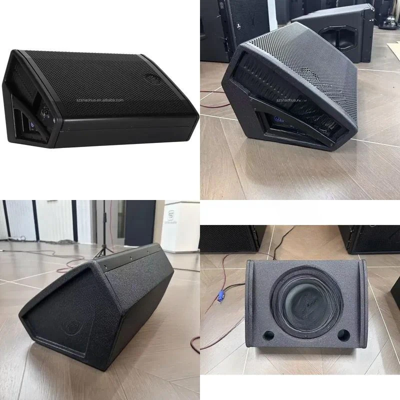 for   15 Shape Memory Alloy Single 15 Inch Active Coaxial Stage Monitor Powered Floor Speakers