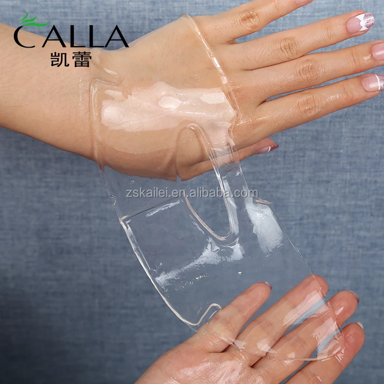 Mascarilla Facial transparente OEM, máscara de colágeno de árbol de té, Cosméticos de belleza, Etiqueta Privada, cuidado de la piel