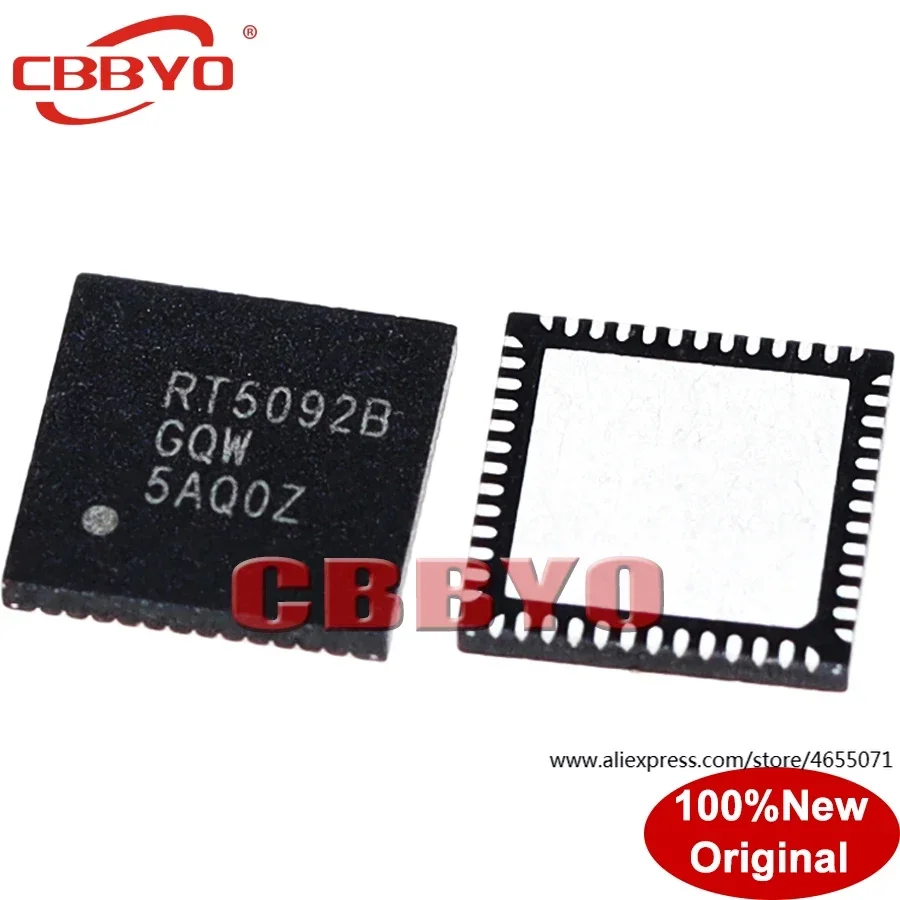 

(2-5piece) 100% New RT5092B RT5092BGQW QFN-52 Chipset