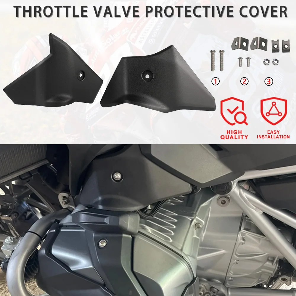 

For BMW R1250GS 2019-2021 R 1200 GS R1200GS Water Cooler 2017-2020 Cover For Butterfly Valves Throttle Valve Protective Cover