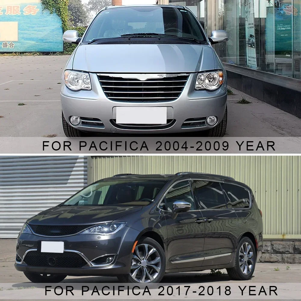 Für Chrysler Pacifica 2017 2023 Autoschwarz getönte Autos eiten fenster Visiers chutz Lüftungs markisen Schutz