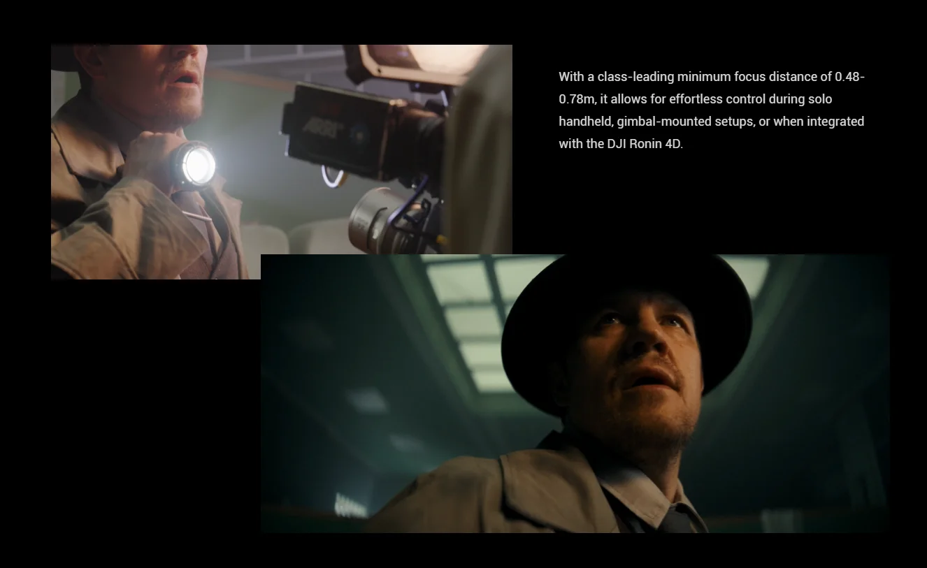 . Arcana Anamorphic Prime 3-Lens Kit (ARRI PL, Titanium) Neutral Flare, Dramatic