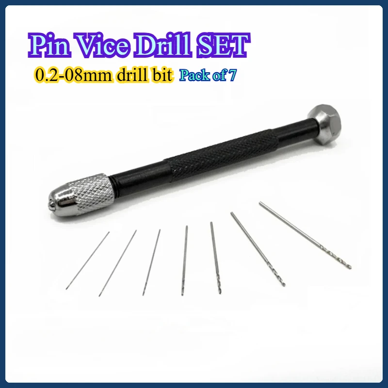 

MW-2132 Прецизионная ручка S1 с тонким штифтом и насадками 0,2 ~ 0,8 мм для сборки модели, инструменты для рукоделия для хобби