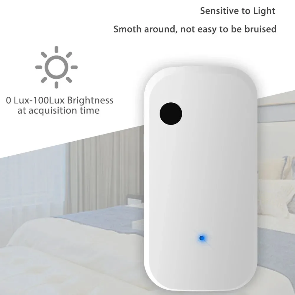 Tuya Zigbee Wifi Smart Light Brightness Sensor Illumination Detector Intelligent Linkage Alexa Google Home Voice Control