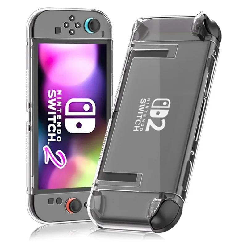 

For Nintendo Switch 2 Crystal Shell PC Cover Box for NINTENDO SWITCH NS 2 Switch2 NS2 SWITCH2 Transparent Protective Case