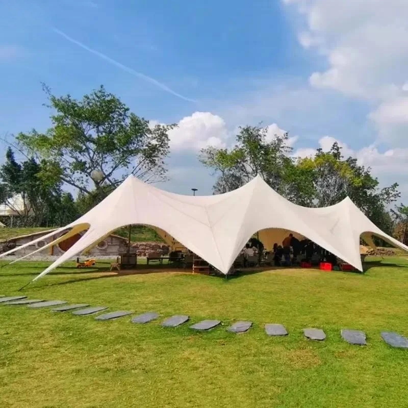 Direct Wholesale Customizable Solid Color Simple Outdoor Canopy Tent Large Sunshade for Camping & Activities Awning Tent
