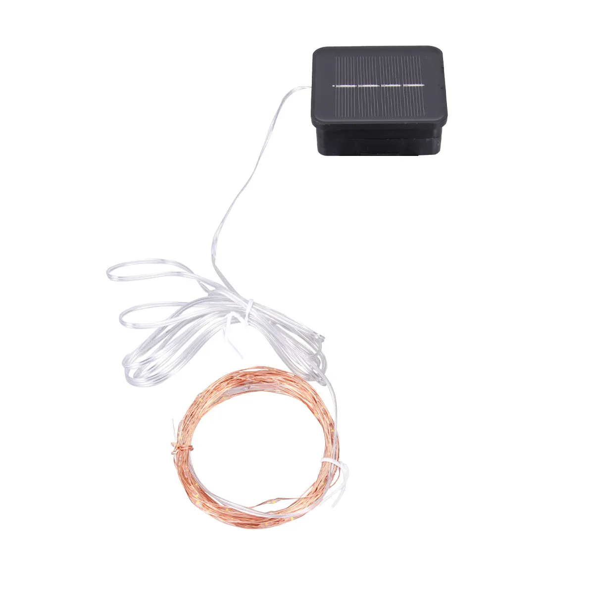 

10M 33Ft 100 LED Solar String Lights Copper Wire 8 Modes Flash Steady Twinkle Waterproof for Lawn Path Window Home Business