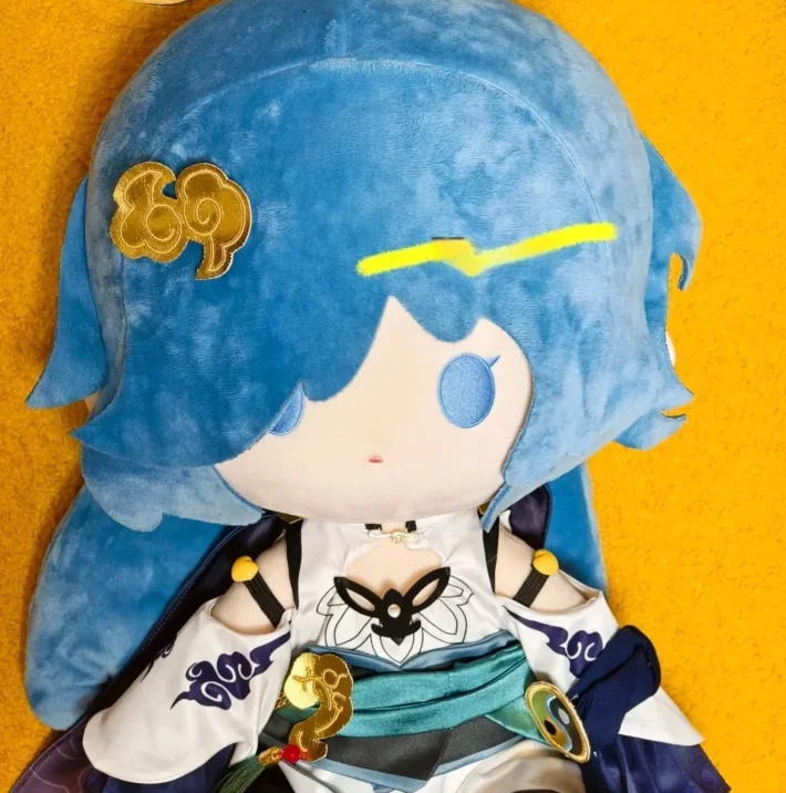 

Honkai:Star Rai Hysilens аниме с принтом Nunu, хлопковая подкладка для косплея, 10 см, плюшевая кукла, подвеска, рюкзак, плюшевый брелок